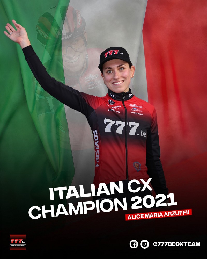 Alice Maria Arzuffi maakt eindelijk droom waar: Italiaans kampioene!